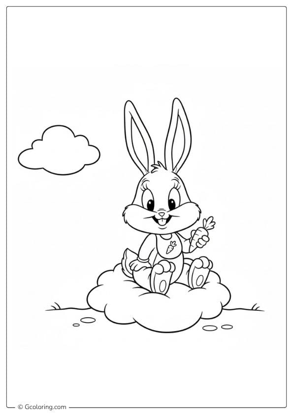 Baby Bugs Bunny Looney Tunes Coloring Pages
