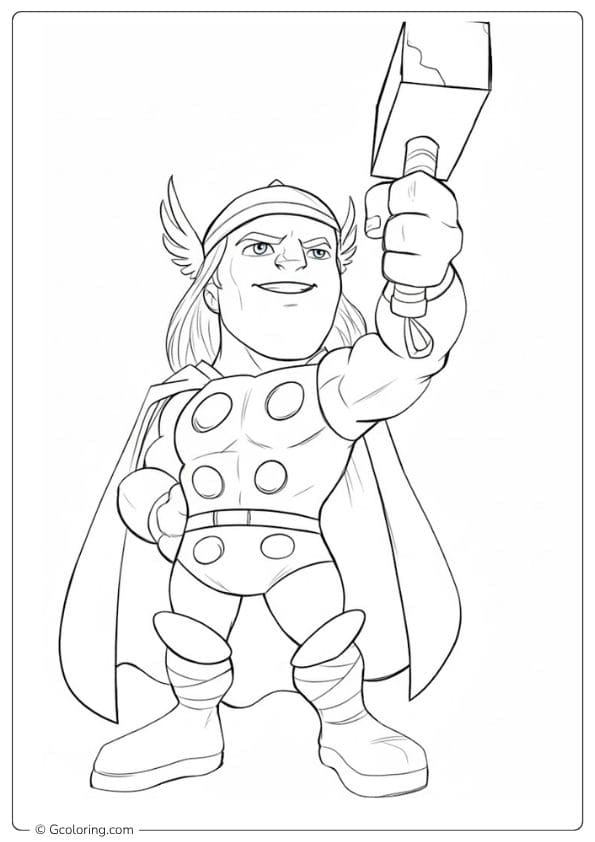 Dynamic Superman Outline for Superhero Coloring Pages