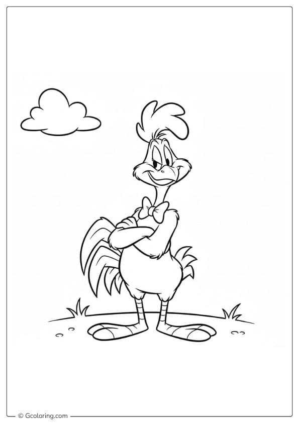 Foghorn Leghorn Looney Tunes Coloring Pages