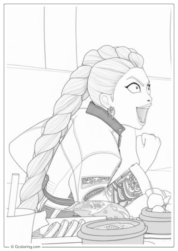 Kpop Demon Hunters Coloring Pages Magical Bow