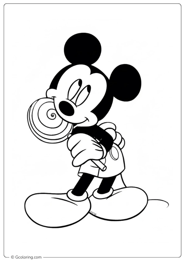 Lollipop Coloring Page (5)