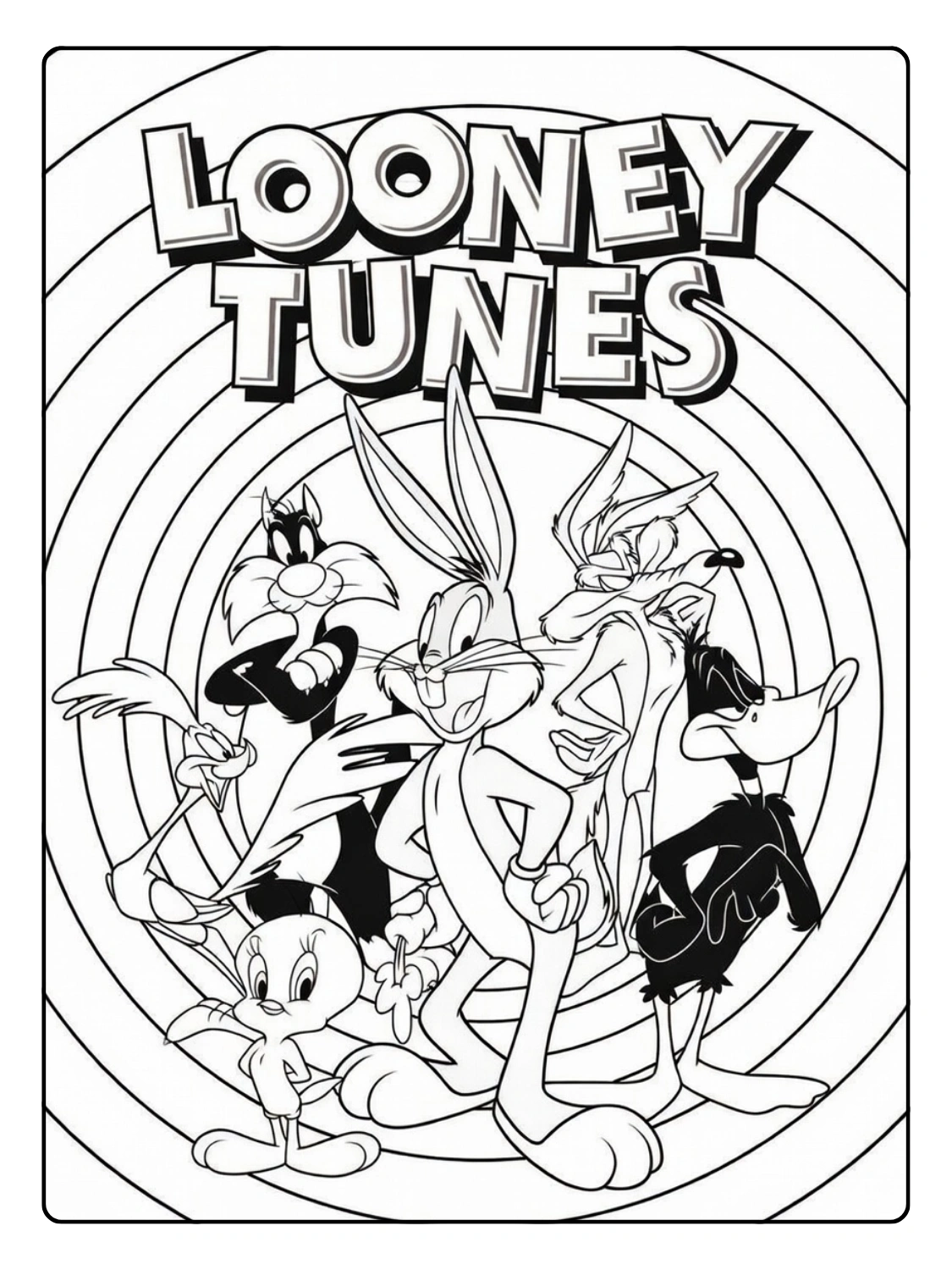 Looney Tunes Coloring Pages