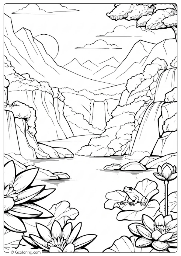 Nature Coloring Pages (4)