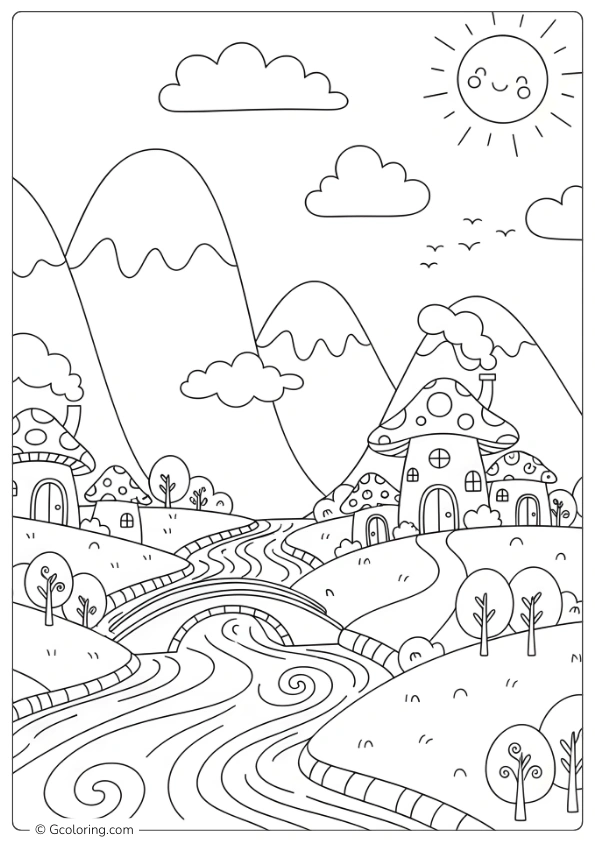 Nature Coloring Pages (5)