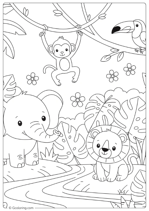 Nature Coloring Pages (7)