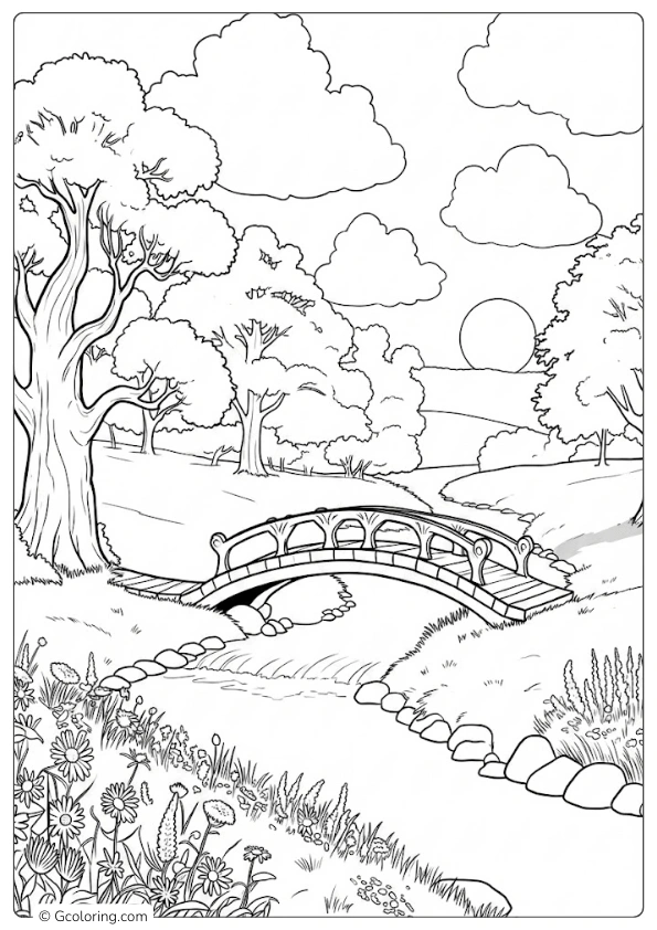 Nature Coloring Pages