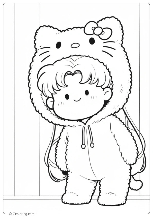 Sailor Moon Coloring Pages Onesie