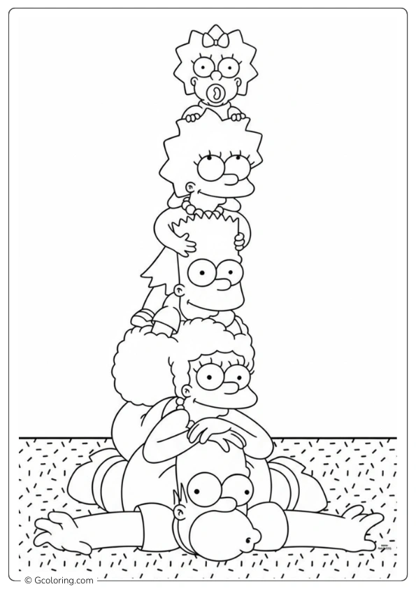The Simpsons Coloring Pages (2)