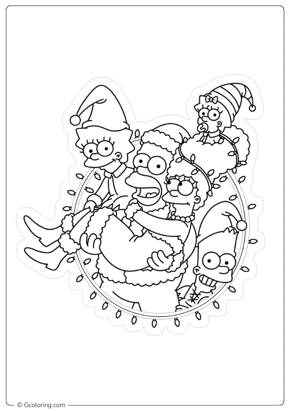 The Simpsons Coloring Pages (4)