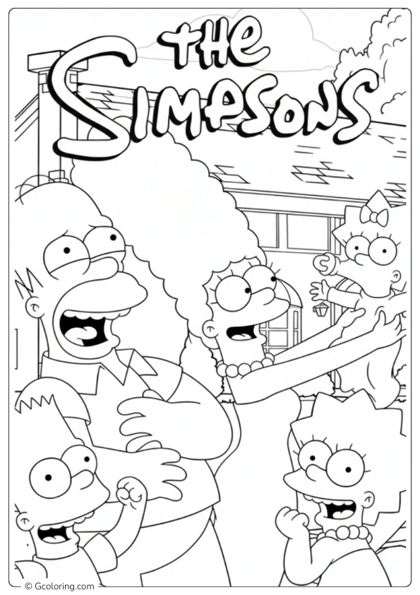 The Simpsons Coloring Pages (5)