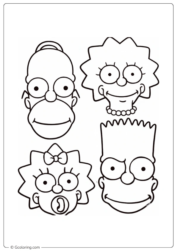 The Simpsons Coloring Pages (6)