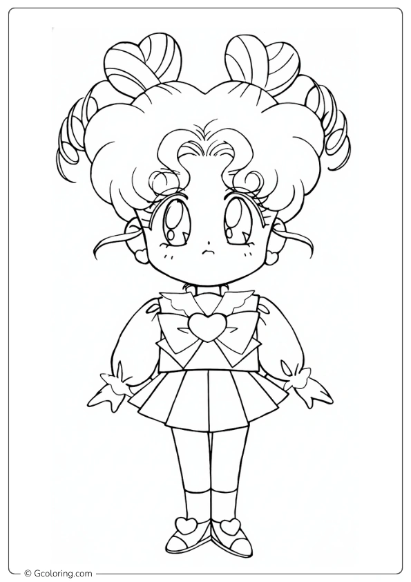 chibi chibi Coloring Pages
