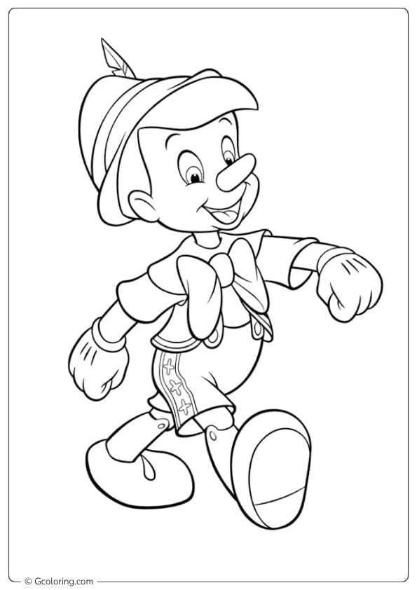 disney coloring pages pinocchio