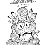 Zootopia 2 Coloring Pages