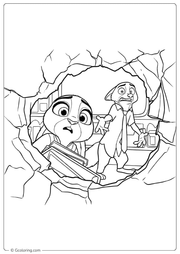 Zootopia 2 Coloring Pages (5)