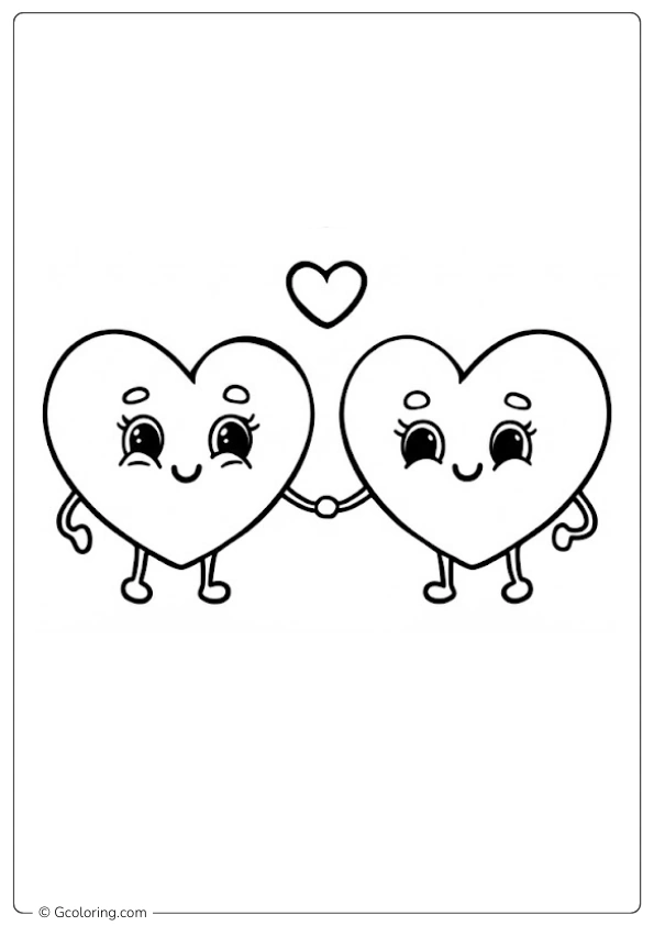 Heart Love Coloring Pages (4)