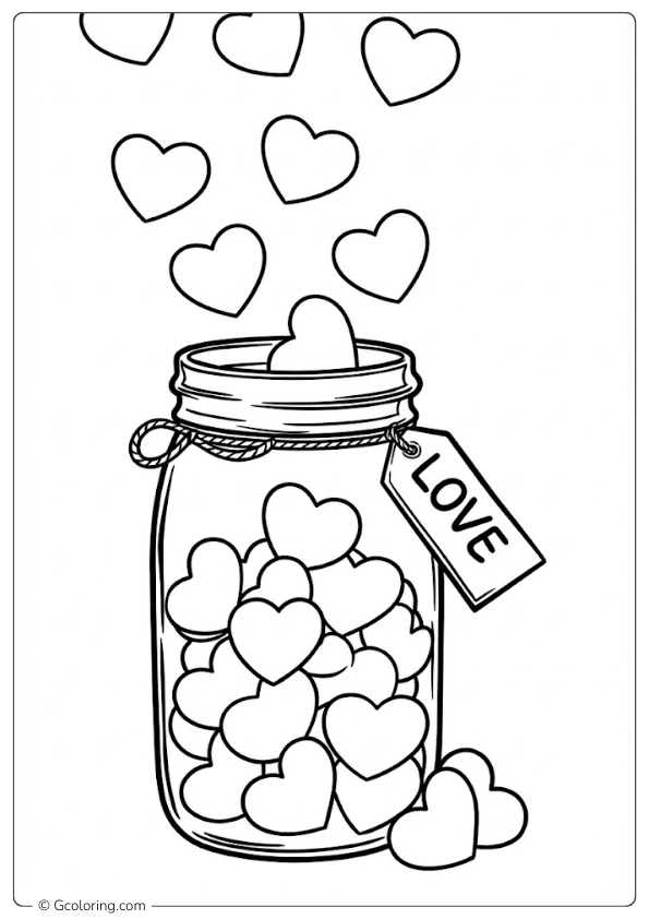Love Coloring Pages