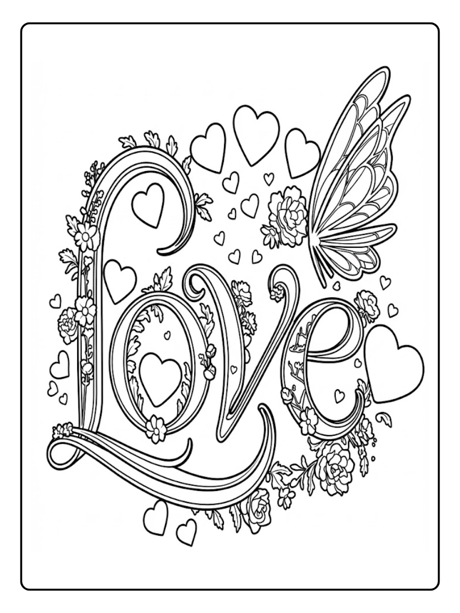 Love coloring pages (3)