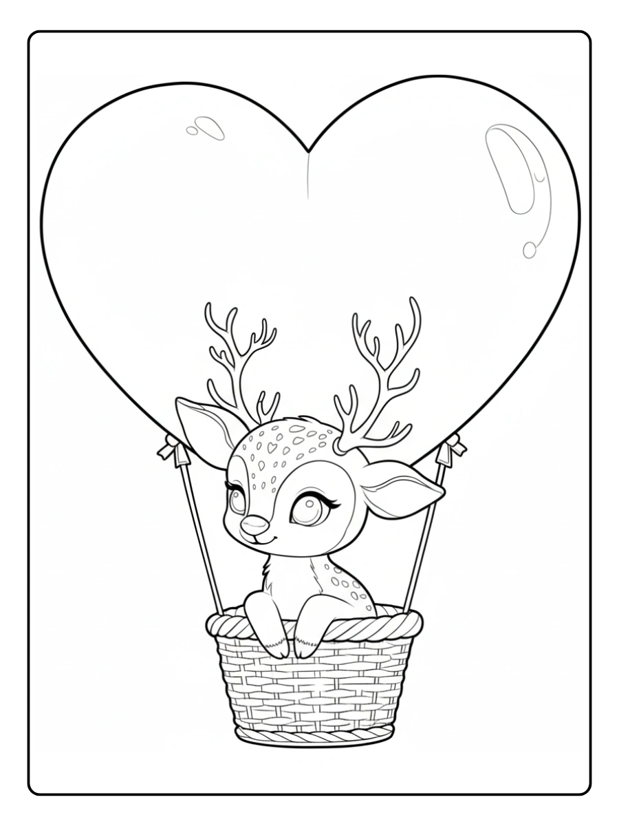 Preschool Valentine Coloring Pages (13)
