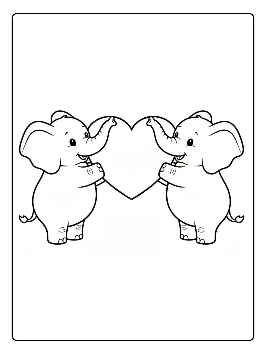 Valentines Hearts Coloring Pages (15)