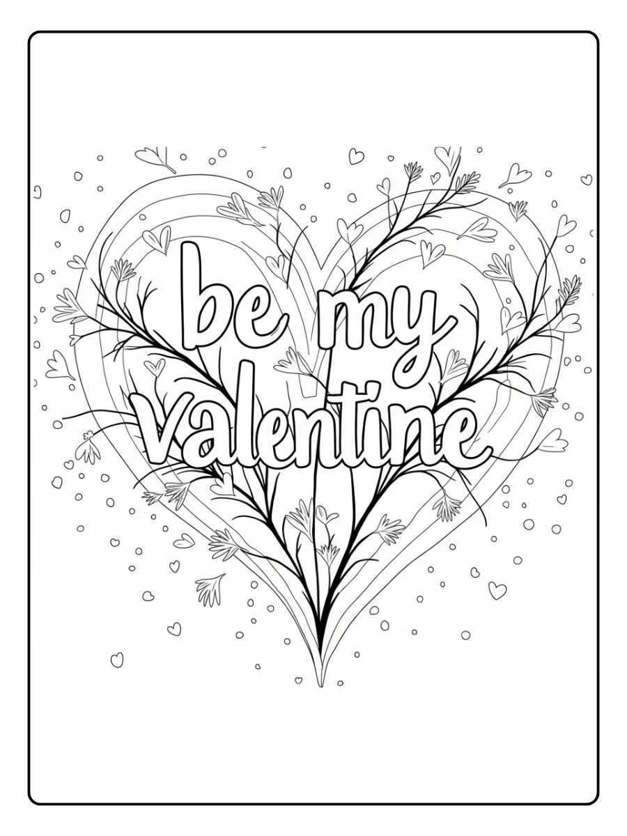 be my valentine coloring pages (7)