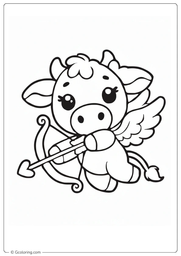 cupid coloring pages​ (2)