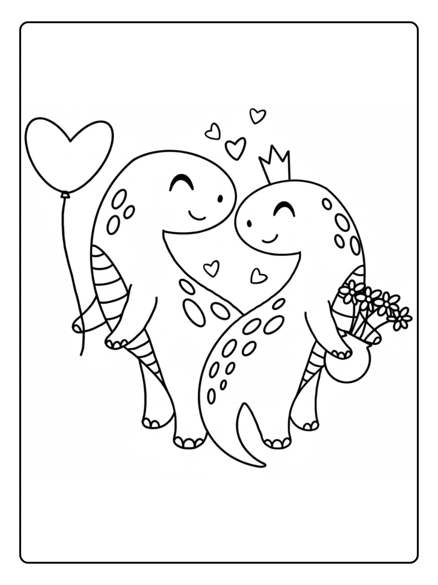 dinosaur valentine coloring pages (2)