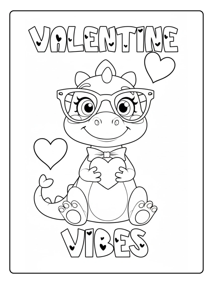 dinosaur valentine coloring pages (5)