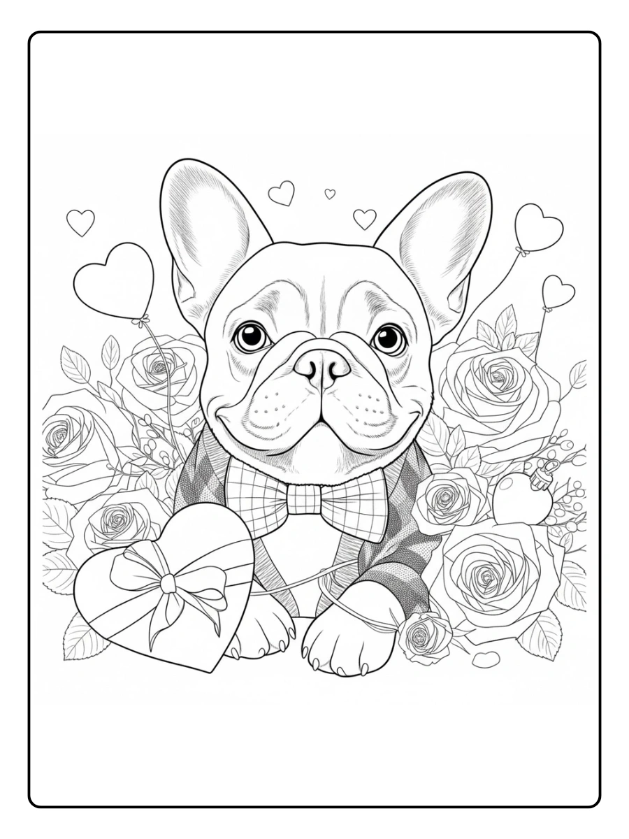 dog valentine coloring pages (12)