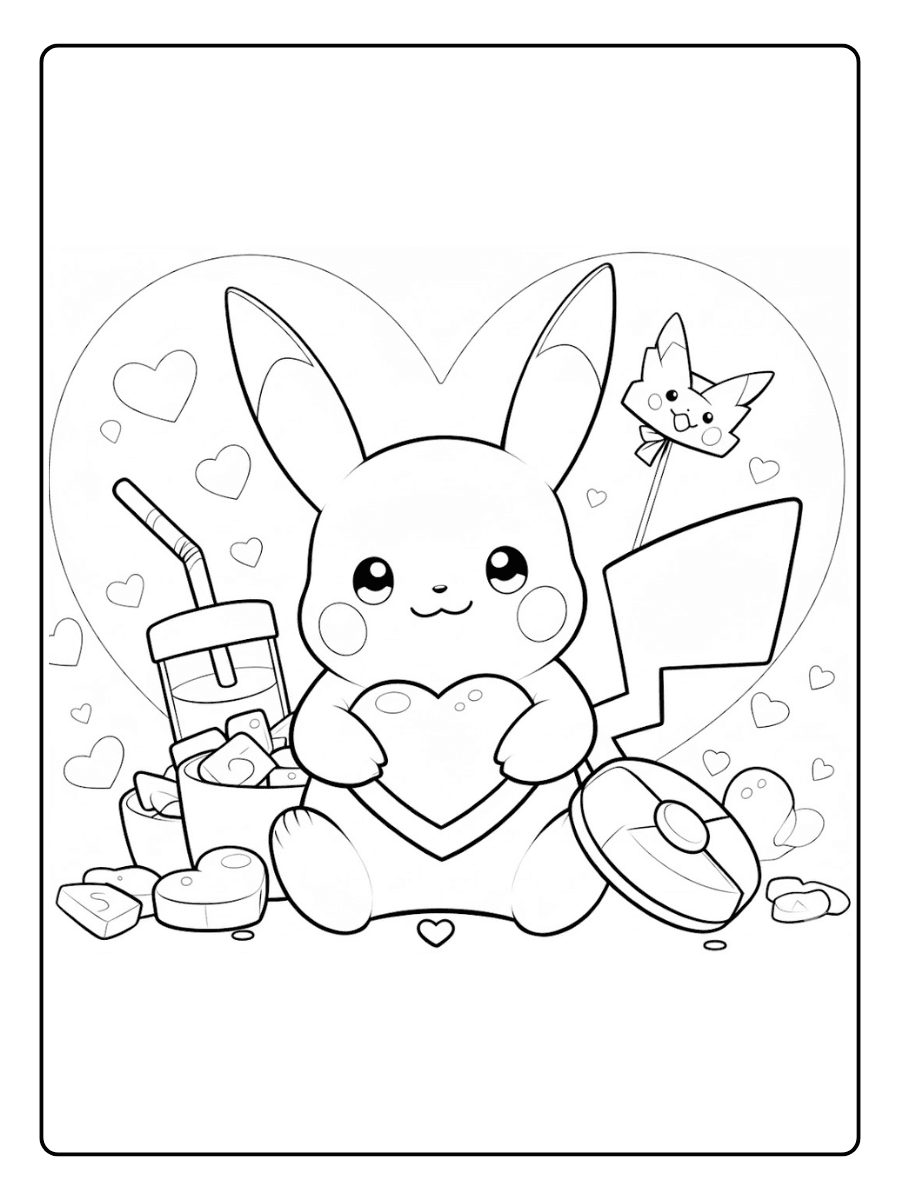 pokemon valentines coloring pages (5)