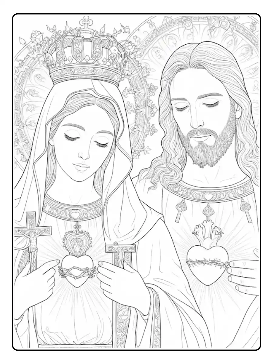 saint valentine coloring pages (10) 9 11zon