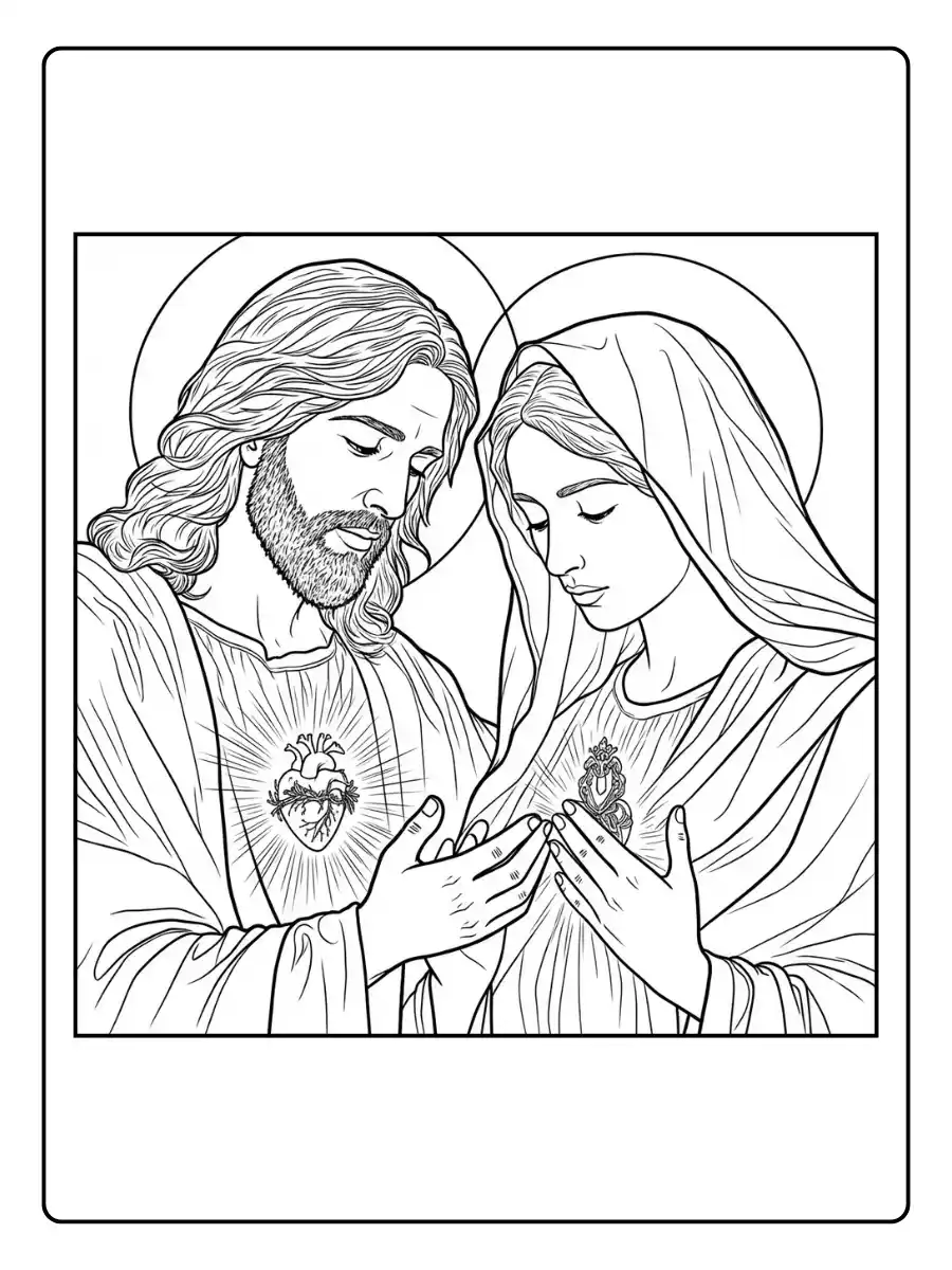 saint valentine coloring pages (2) 1 11zon