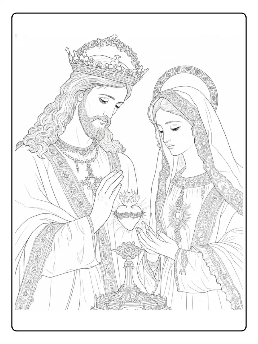 saint valentine coloring pages (4) 3 11zon