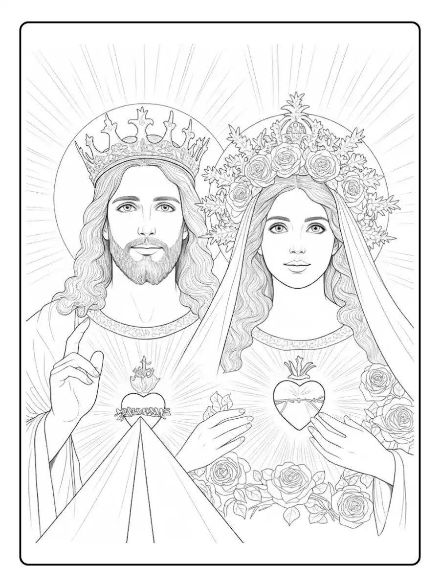 saint valentine coloring pages (6) 5 11zon