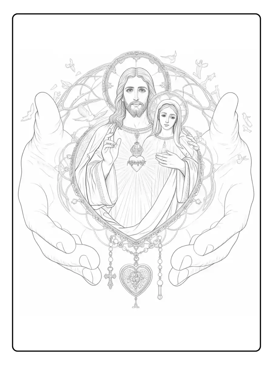 saint valentine coloring pages (7) 6 11zon