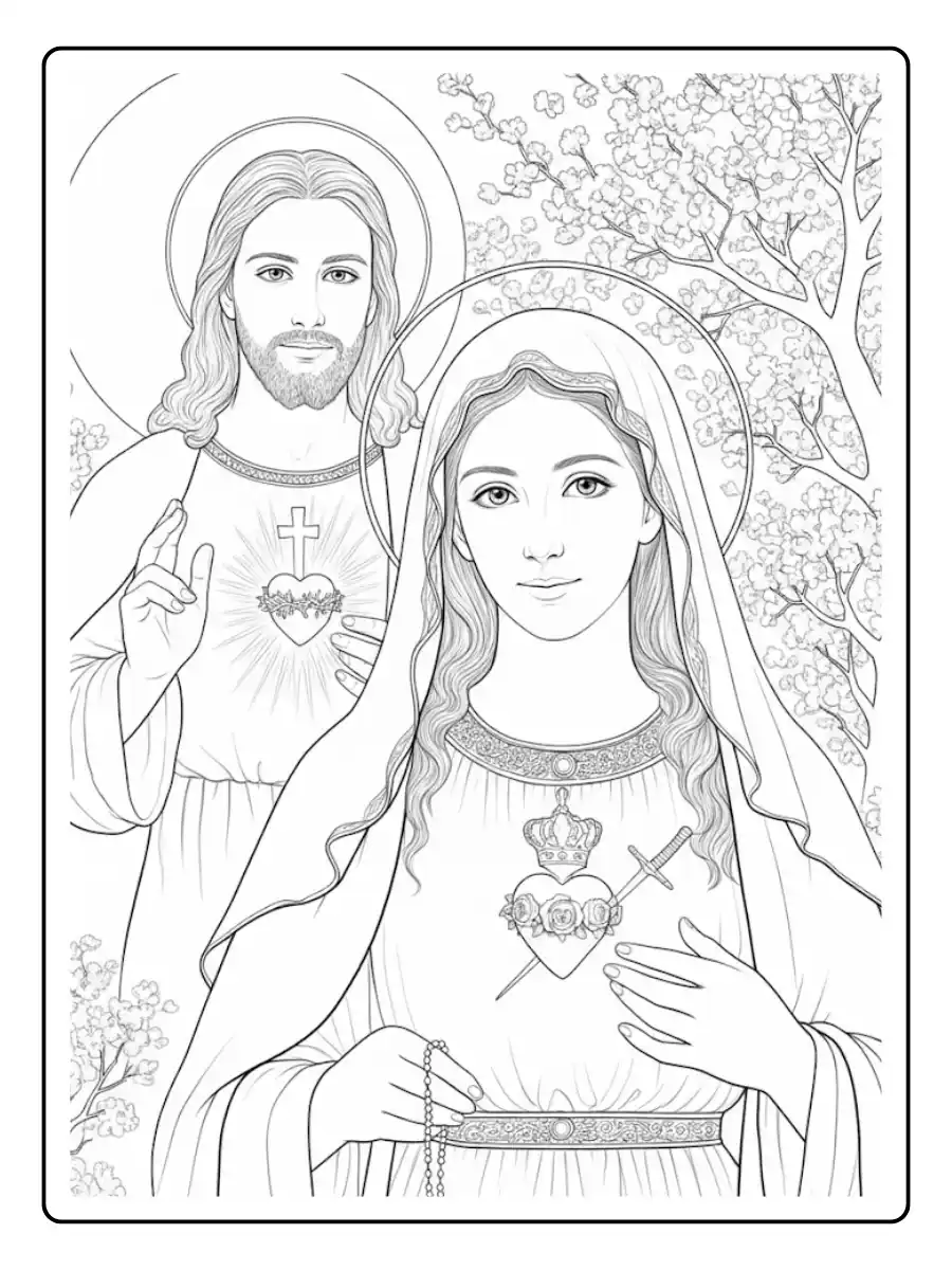 saint valentine coloring pages (9) 8 11zon