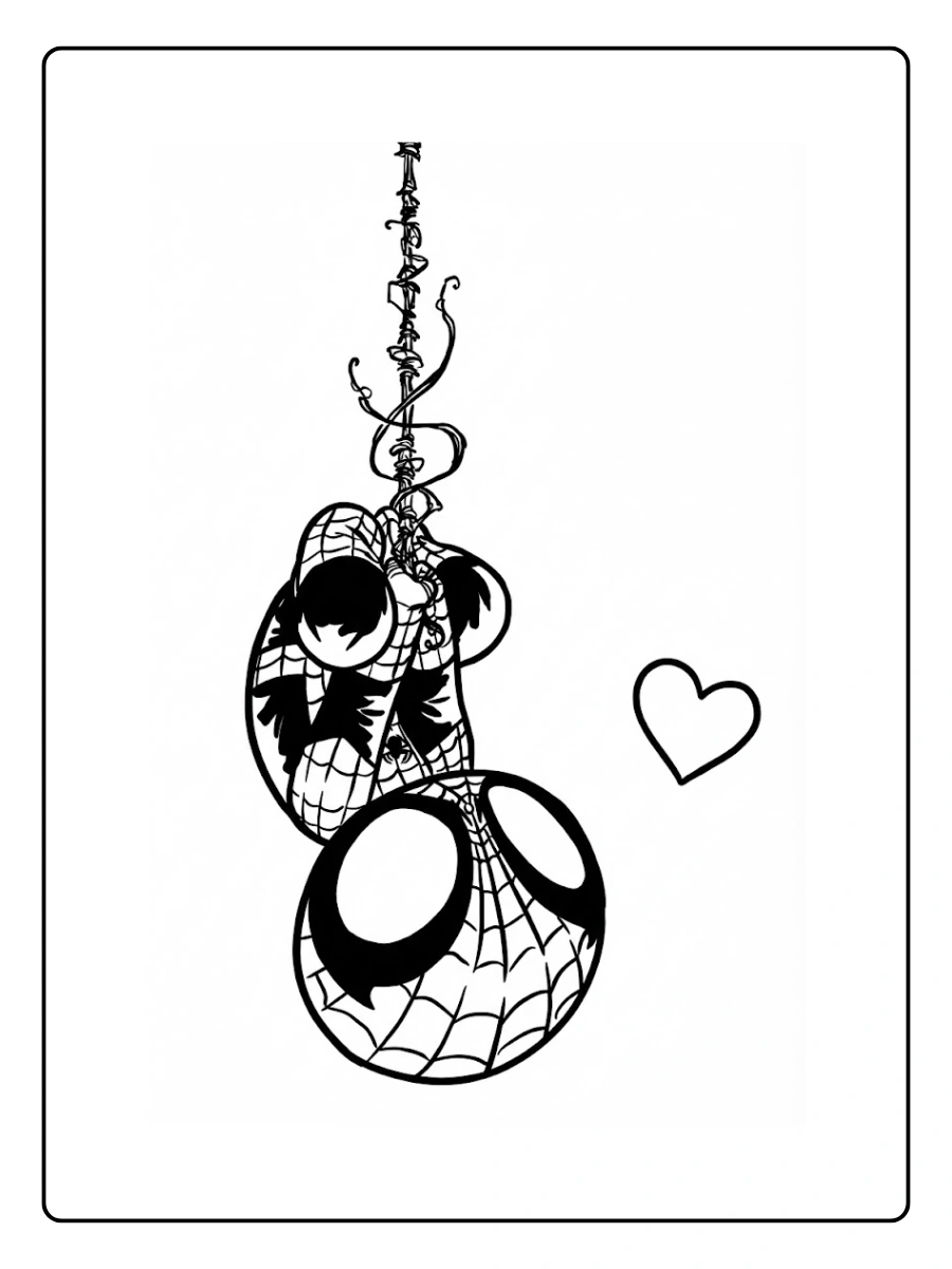 spiderman valentine coloring pages (7)