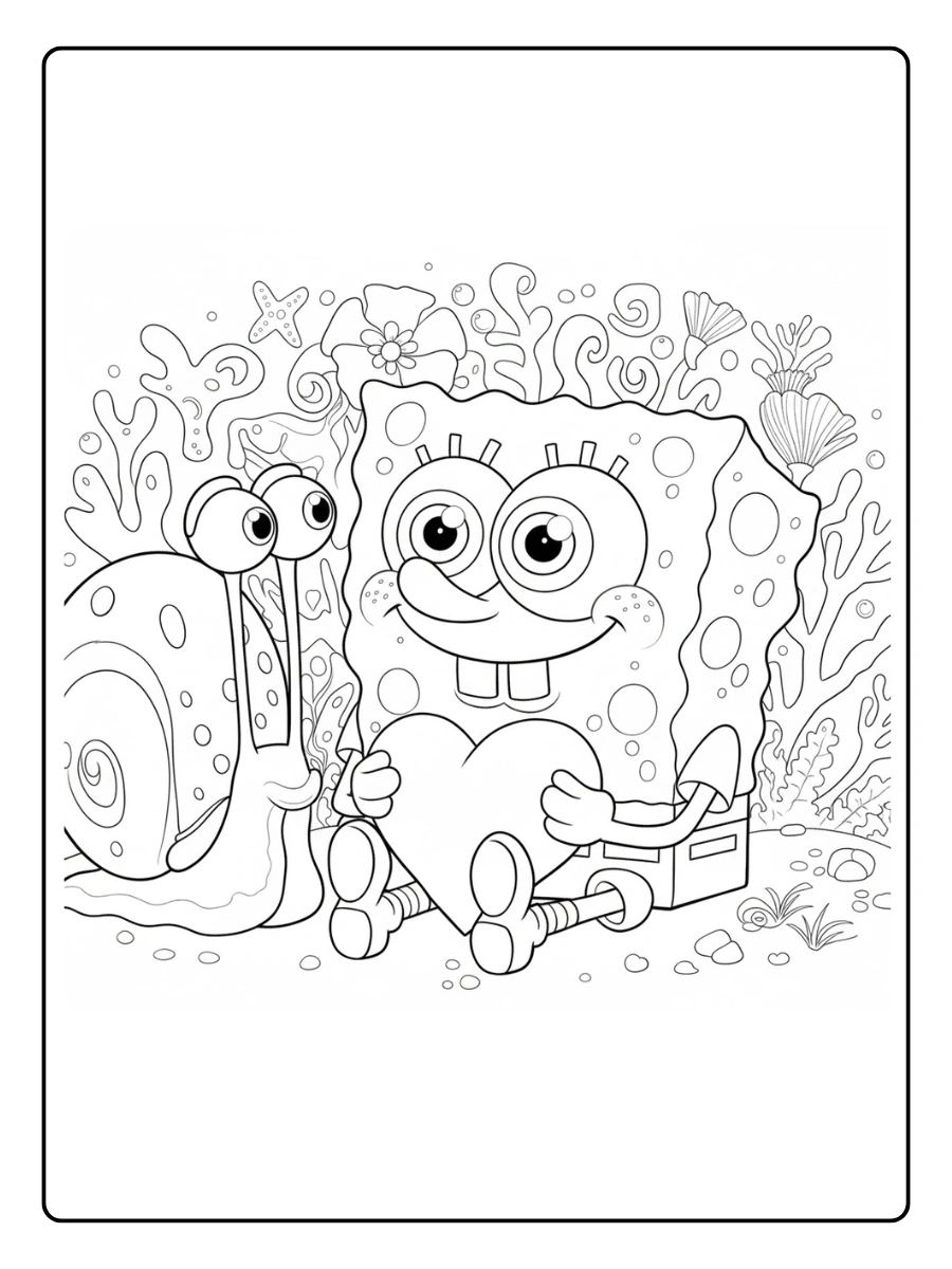 spongebob valentine coloring pages (11)