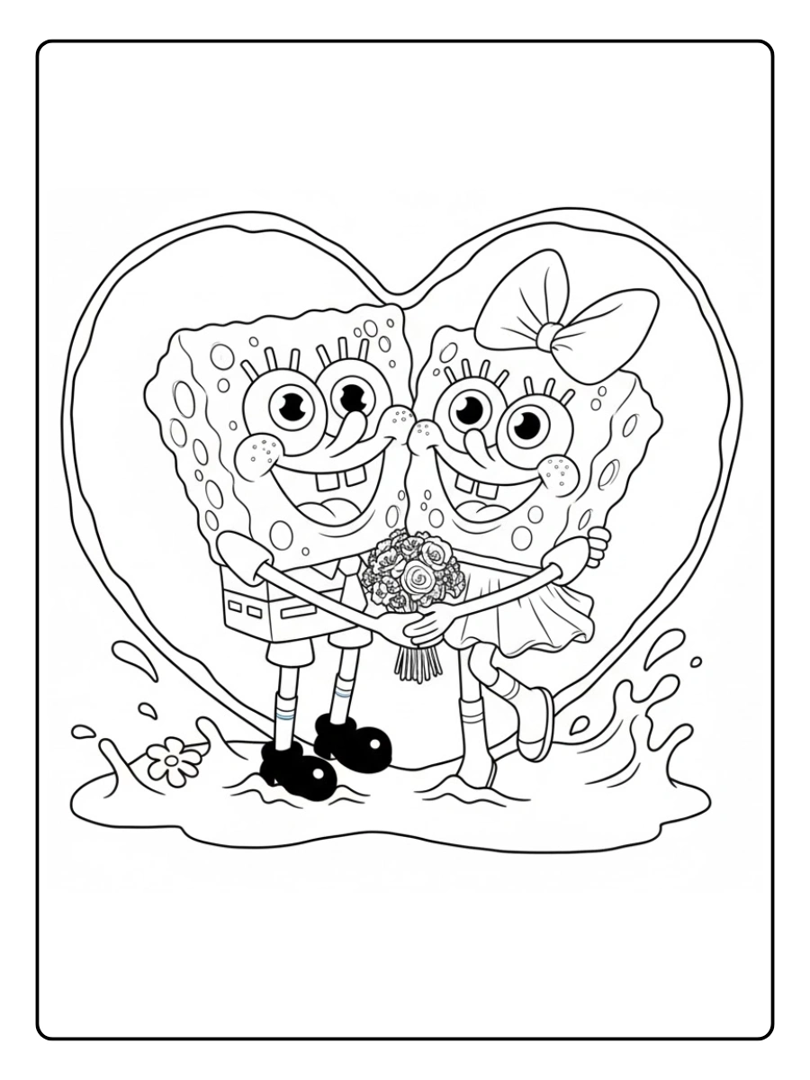 spongebob valentine coloring pages (12)