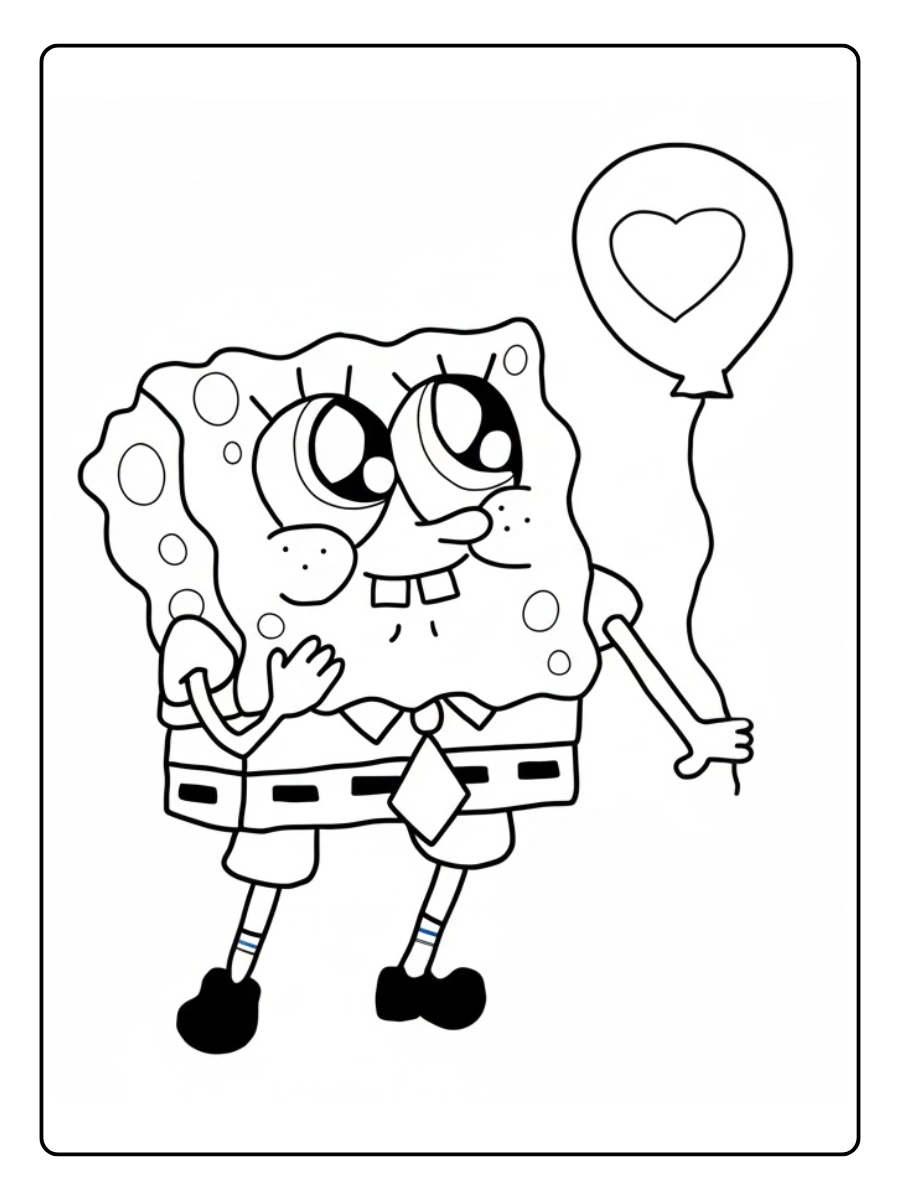 spongebob valentine coloring pages (14)