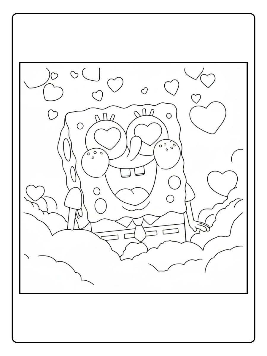 spongebob valentine coloring pages (7)