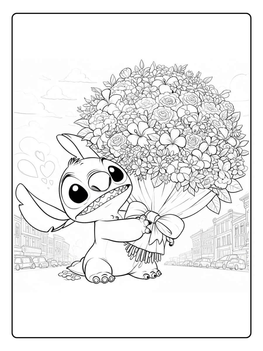 stitch valentines coloring pages (4)