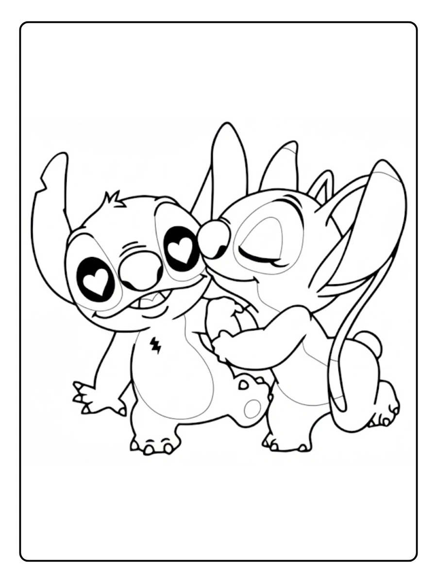 stitch valentines coloring pages (7)