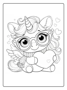 unicorn valentine coloring pages (3)