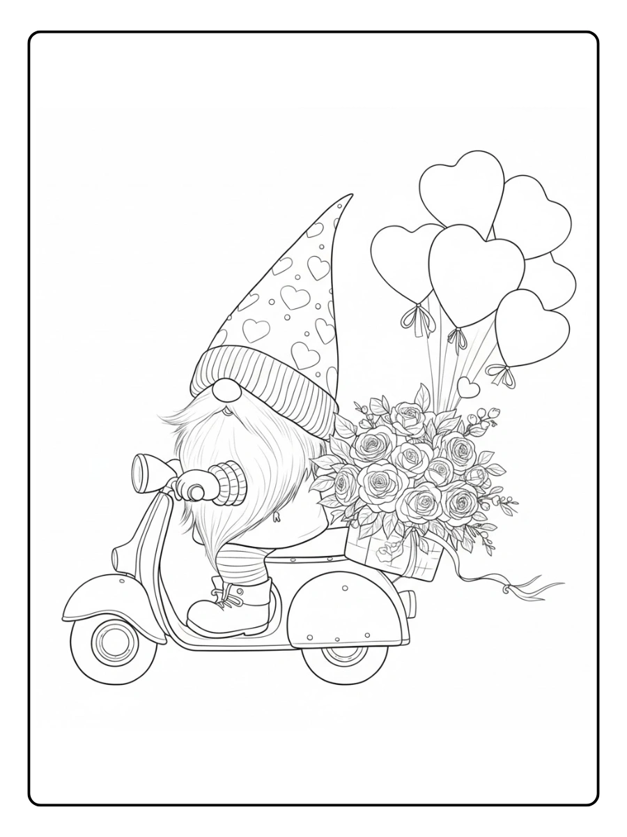 valentine gnome coloring pages (14)