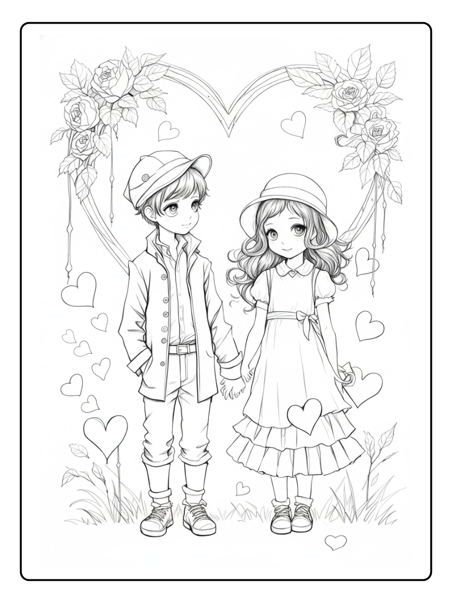 valentines day coloring pages for kids (10)