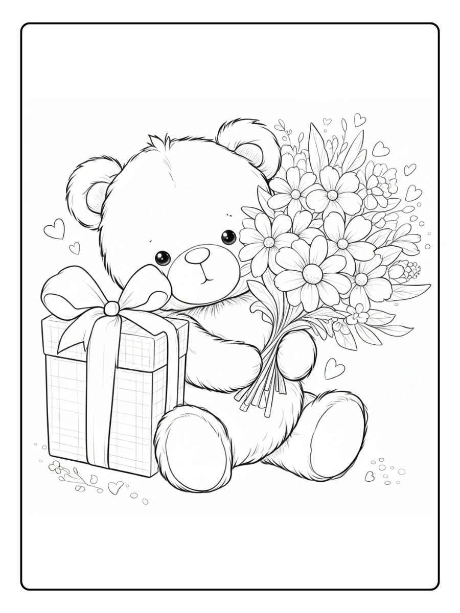 valentines day coloring pages for kids