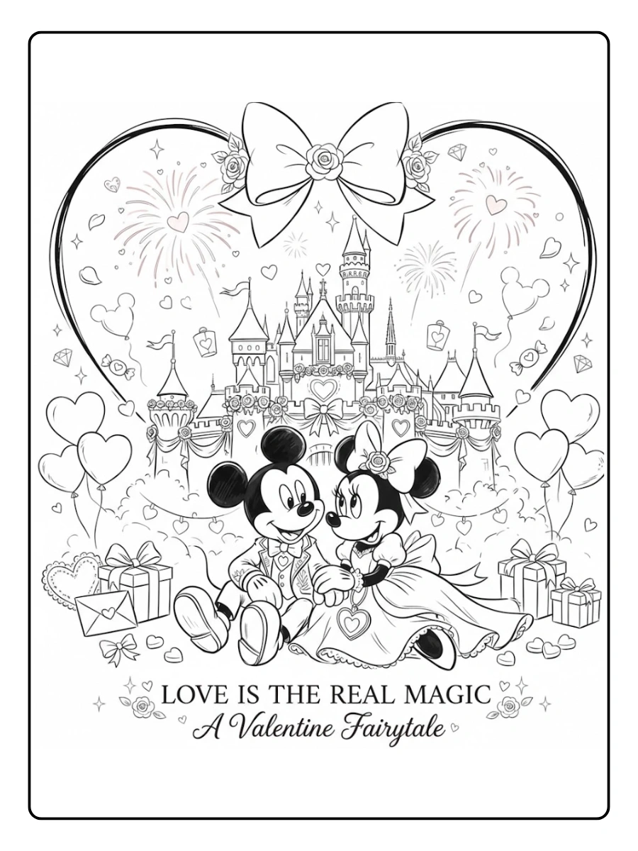 valentines day disney coloring pages (10)