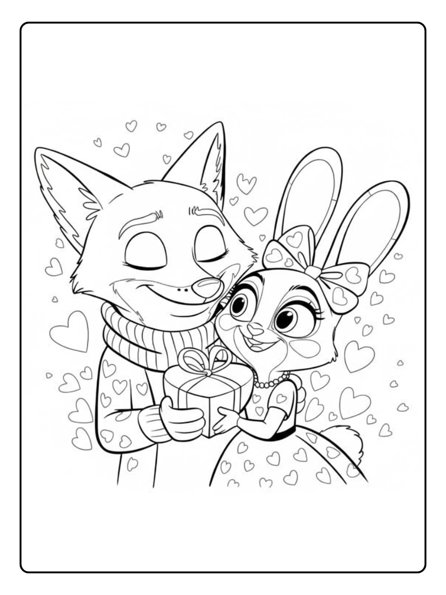valentines day disney coloring pages (14)