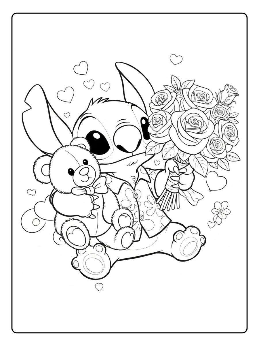 valentines day disney coloring pages (4)